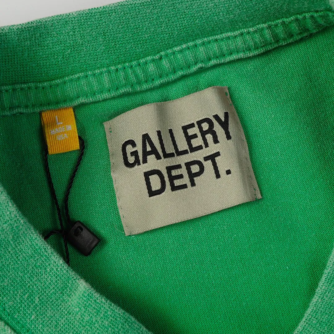GALLERY.DEPT Summer new short-sleeved style No.: D3126#P110 Color: Green Size: S M L XL